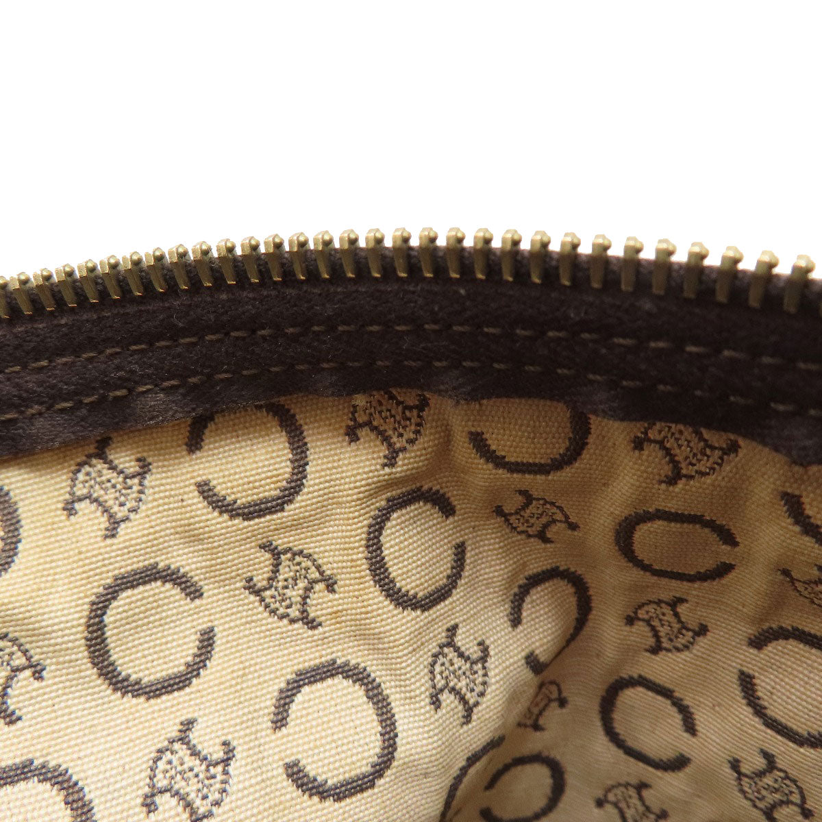 CELINE C Macadam Handbag Canvas Ladies [Used]