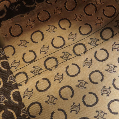 CELINE C Macadam Handbag Canvas Ladies [Used]