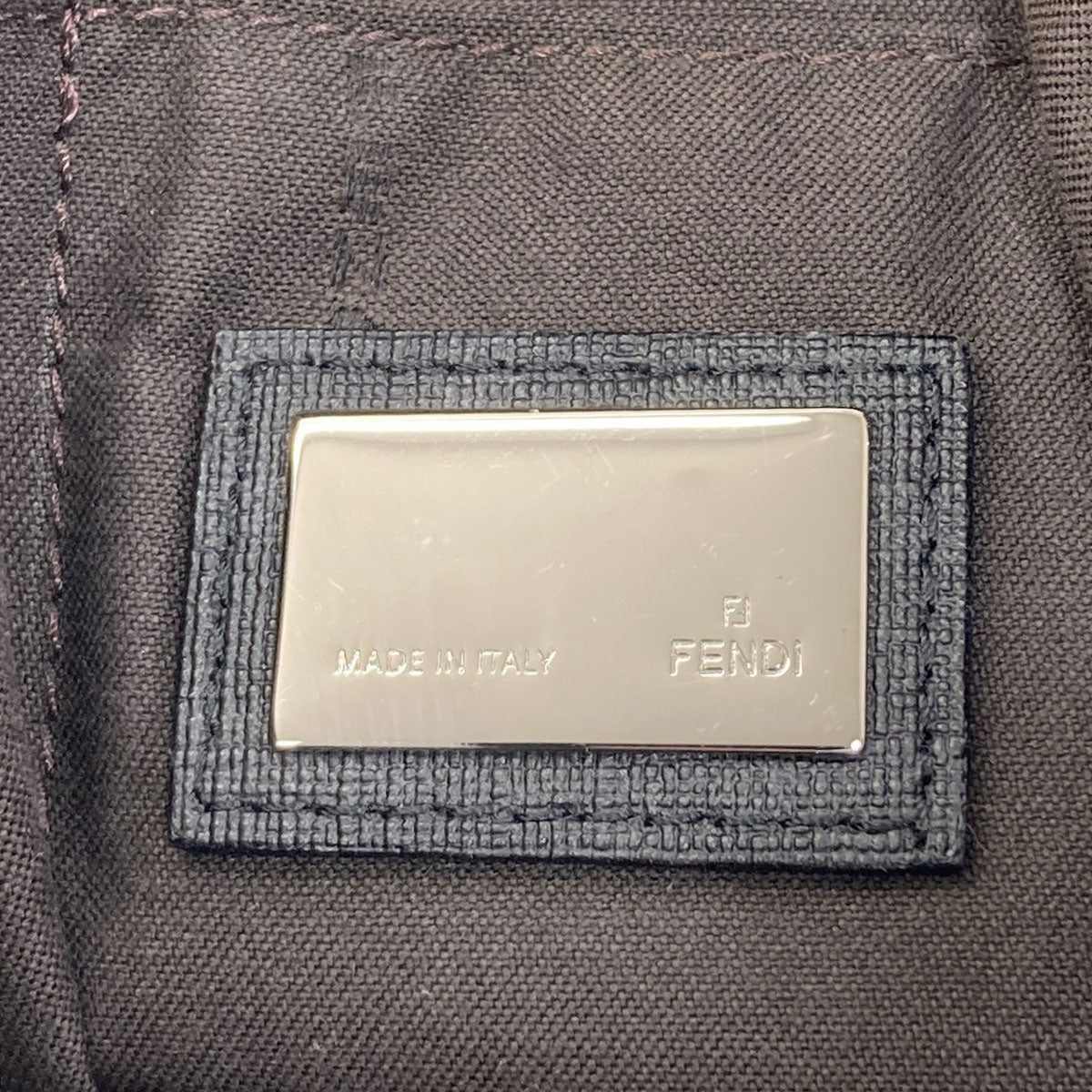 FENDI Zucca pattern Shoulder Bag PVC Ladies [Used]
