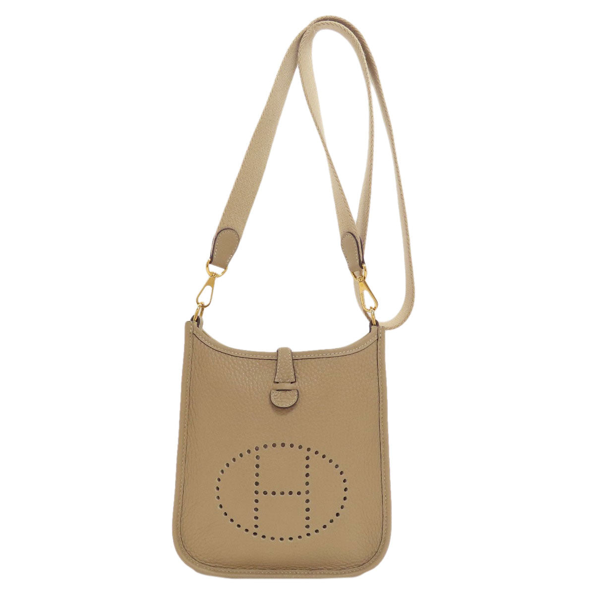 HERMES EvelyneTPM Amazon GoldHardware Shoulder Bag Taurillon Clemence Ladies [Used]