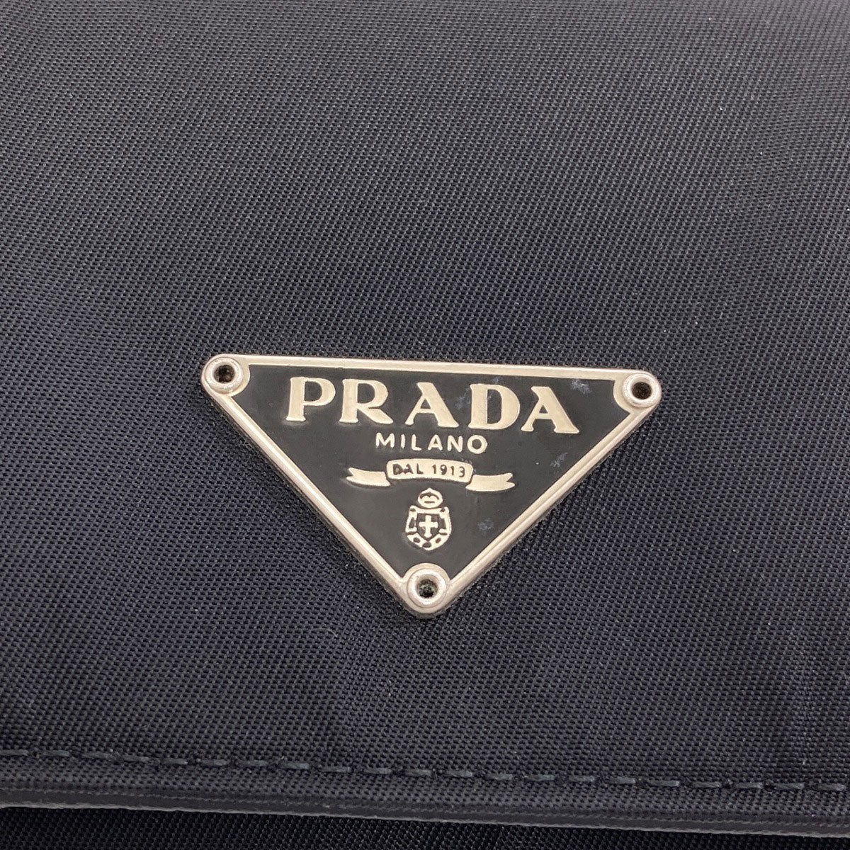 PRADA Logo Hardware Card Case Nylon Ladies [Used]