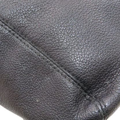 CHANEL COCO Mark SilverHardware Tote Bag Grained Calfskin Skin Ladies [Used]