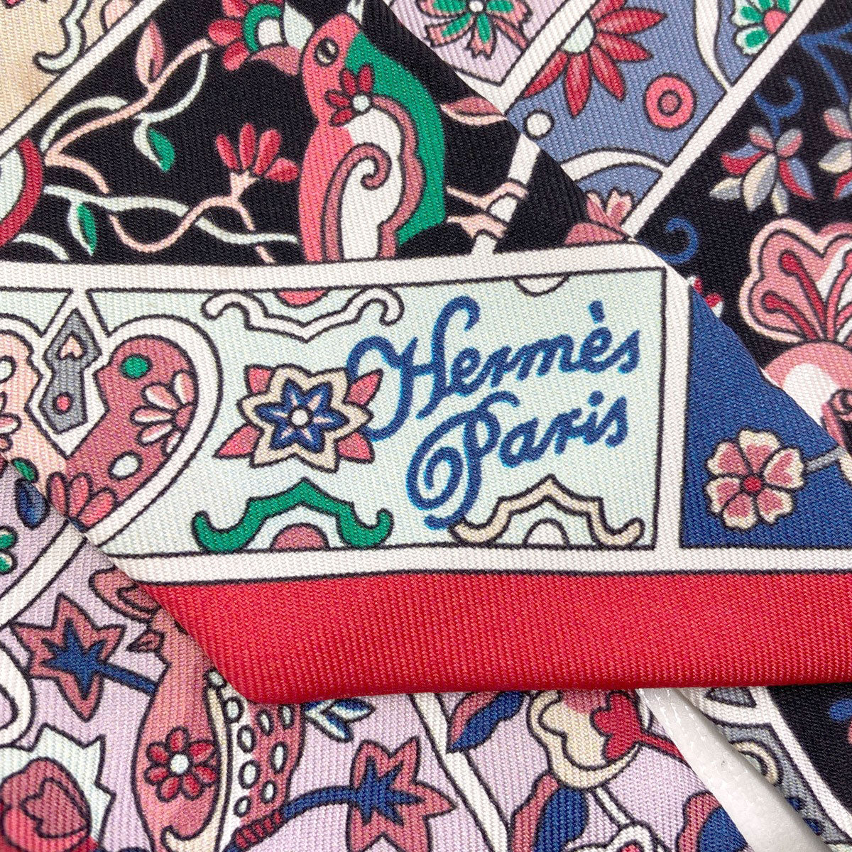 HERMES Twilly Scarf Silk Ladies [Used]