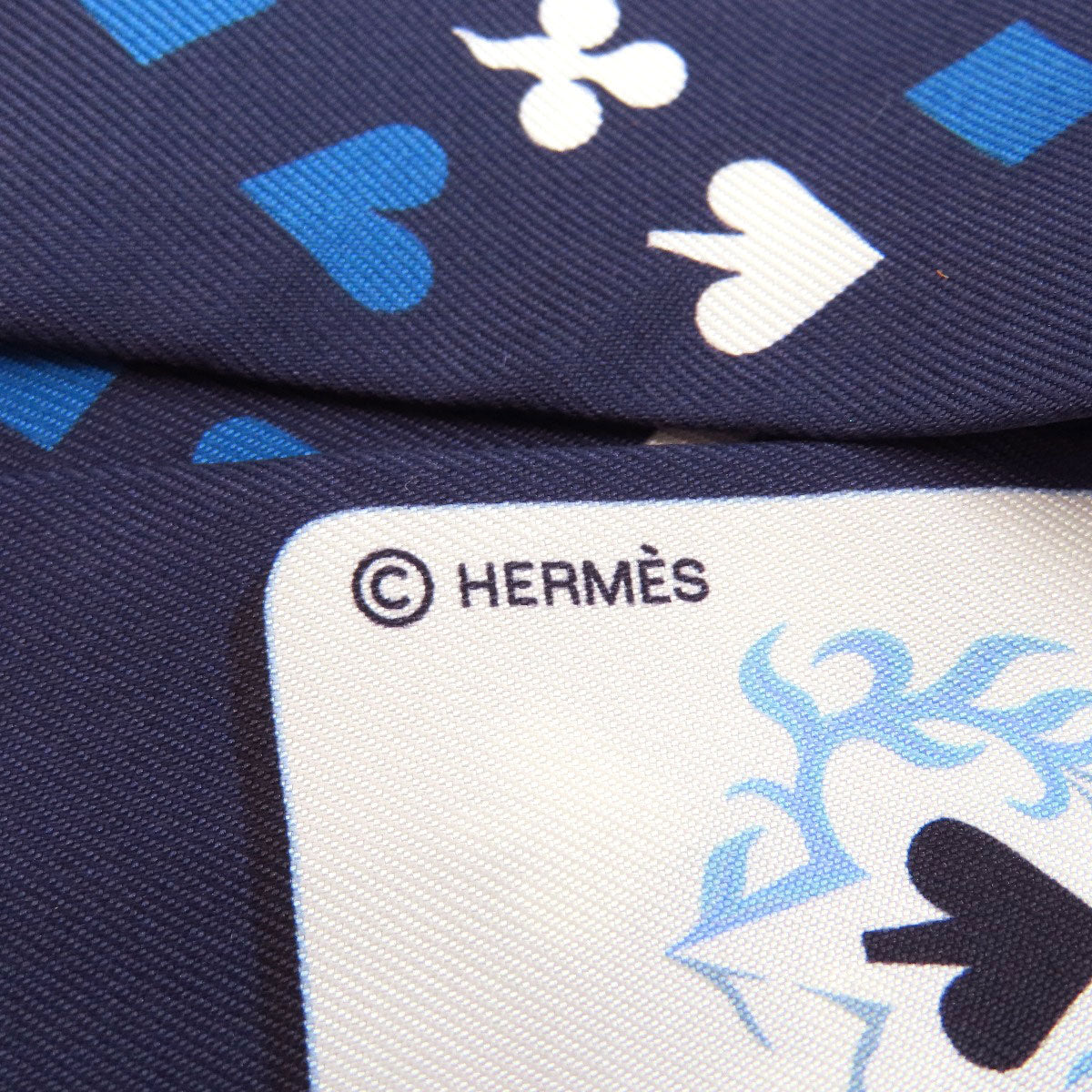 HERMES Twilly Scarf Silk Ladies [Used]