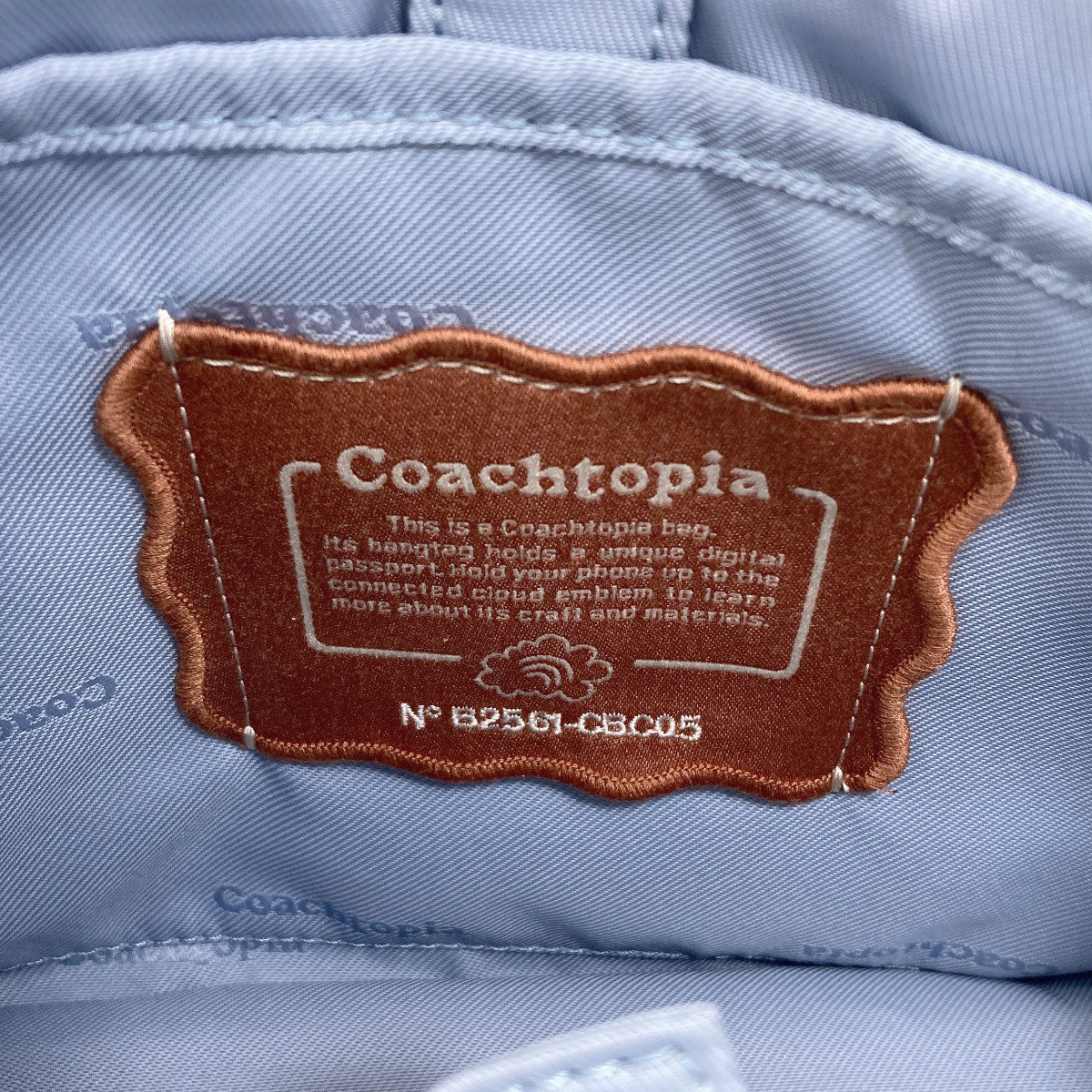 COACH CBC05 Coachtopia Loop 2WAY Handbag Recycled Polyester Ladies [Used]