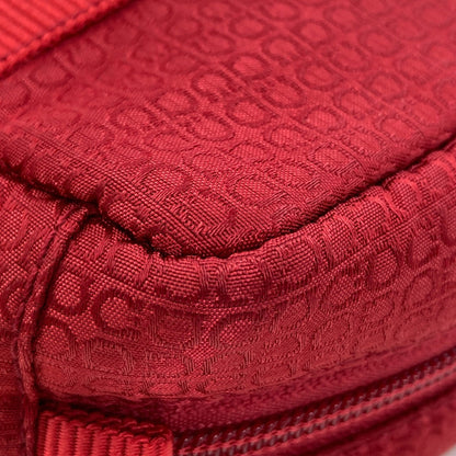 Salvatore Ferragamo Logo pattern Handbag Nylon Ladies [Used]