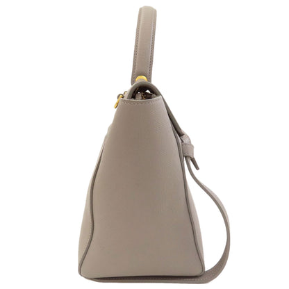 CELINE Micro 2WAY Belt Bag Handbag Calf Ladies [Used]