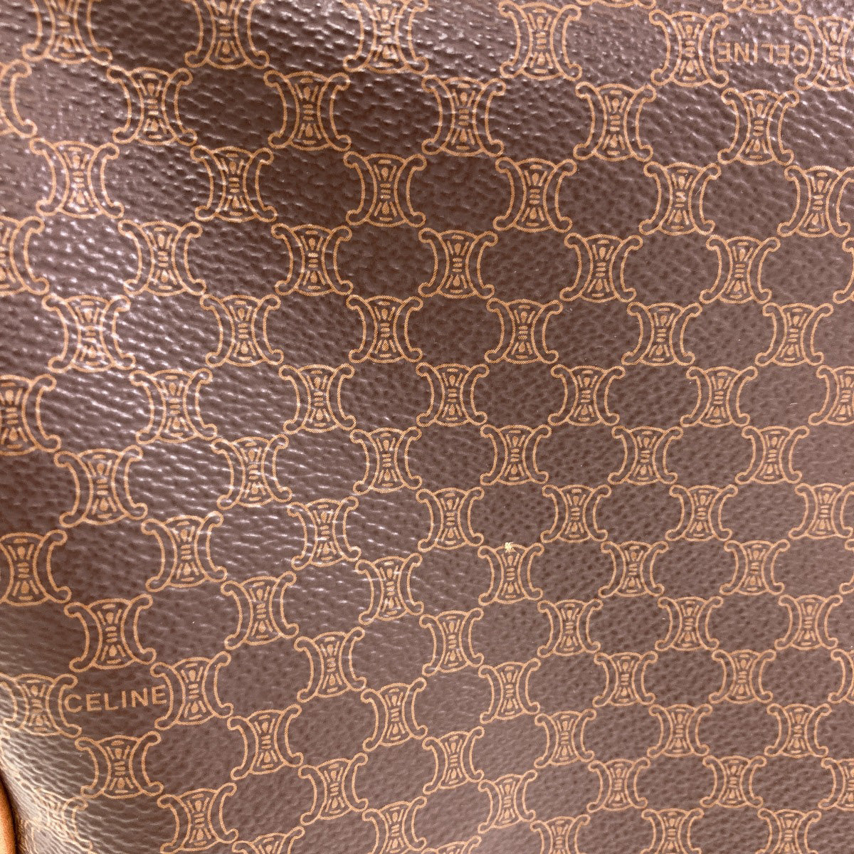 CELINE Macadam pattern 2WAY Handbag PVC Ladies [Used]