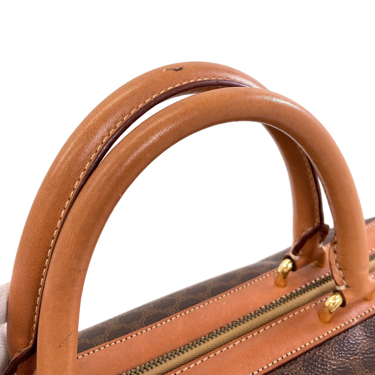 CELINE Macadam pattern 2WAY Handbag PVC Ladies [Used]