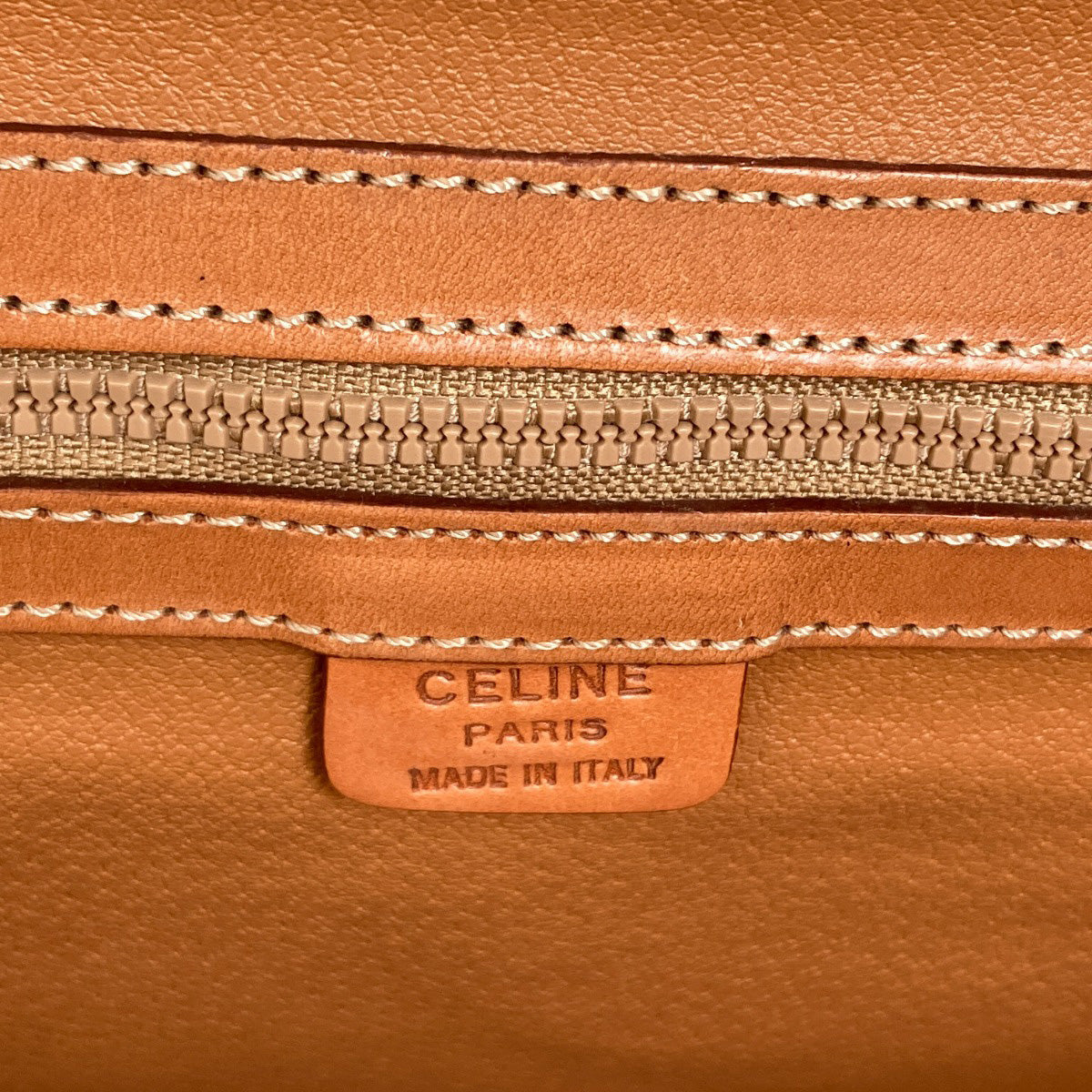 CELINE Macadam pattern 2WAY Handbag PVC Ladies [Used]