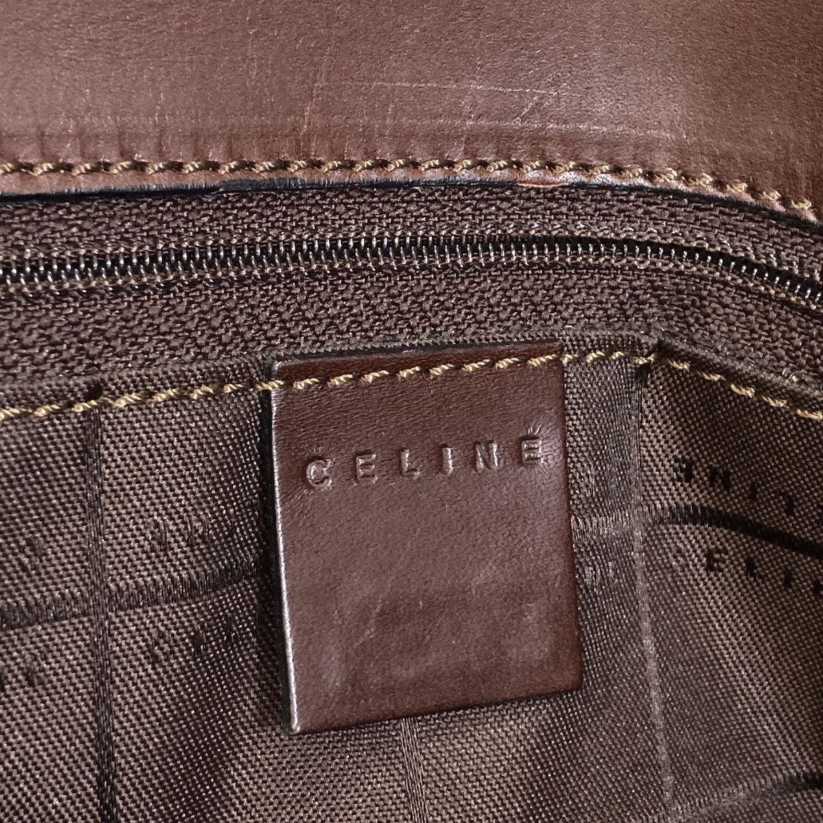 CELINE C Macadam Tote Bag Canvas Ladies [Used]