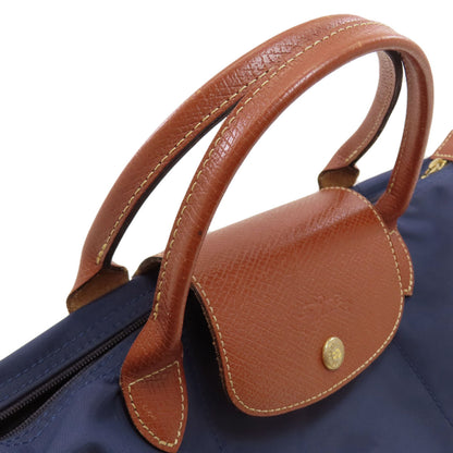 Longchamp Le Pliage Handbag Nylon LeatherLadies [Used]