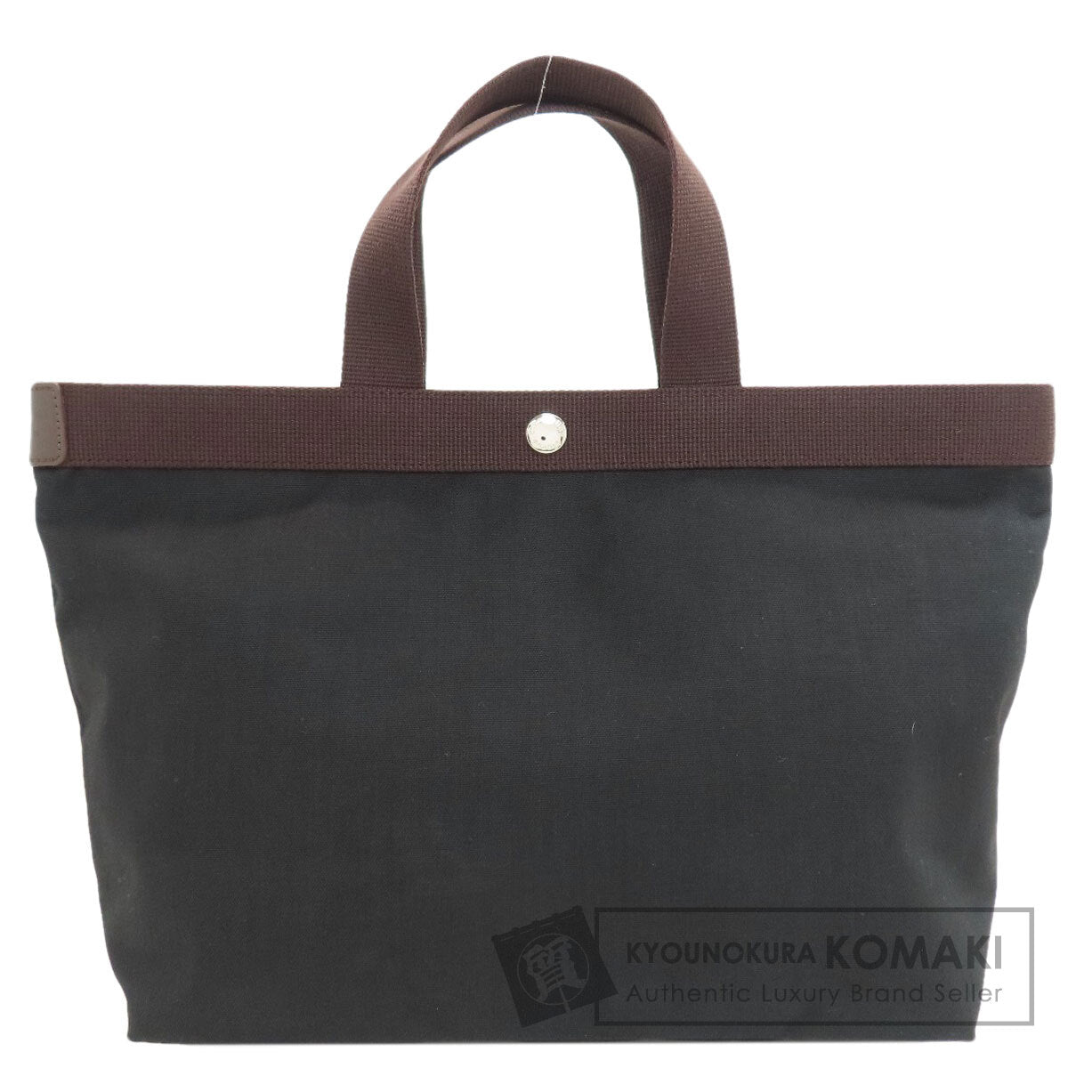 Herve Chapelier Boat-shaped tote Handbag Canvas CottonLadies [Used]