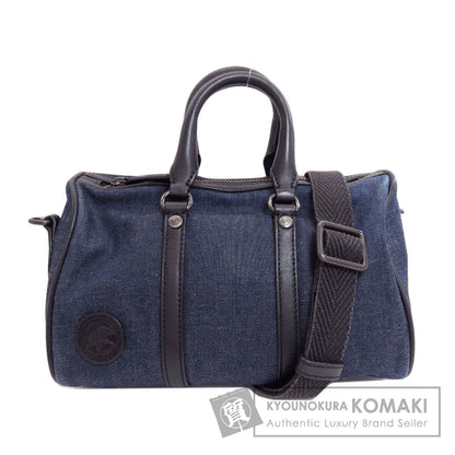 HUNTING WORLD 2WAY Handbag Denim Ladies [Used]