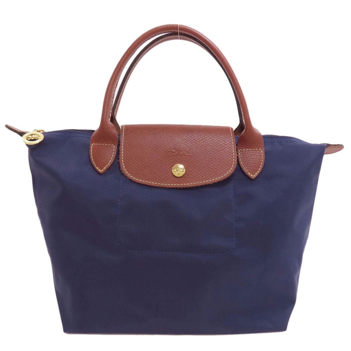 Longchamp Le Pliage Handbag Nylon LeatherLadies [Used]