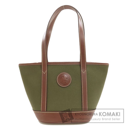 HUNTING WORLD Logo motif Tote Bag Canvas Ladies [Used]
