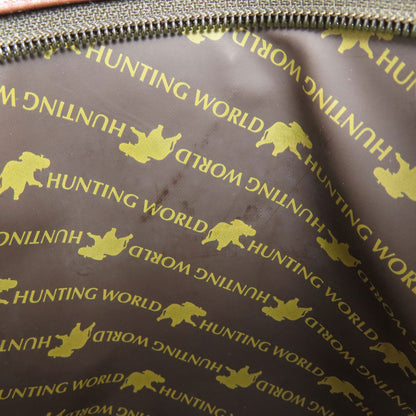 HUNTING WORLD Logo motif Tote Bag Canvas Ladies [Used]
