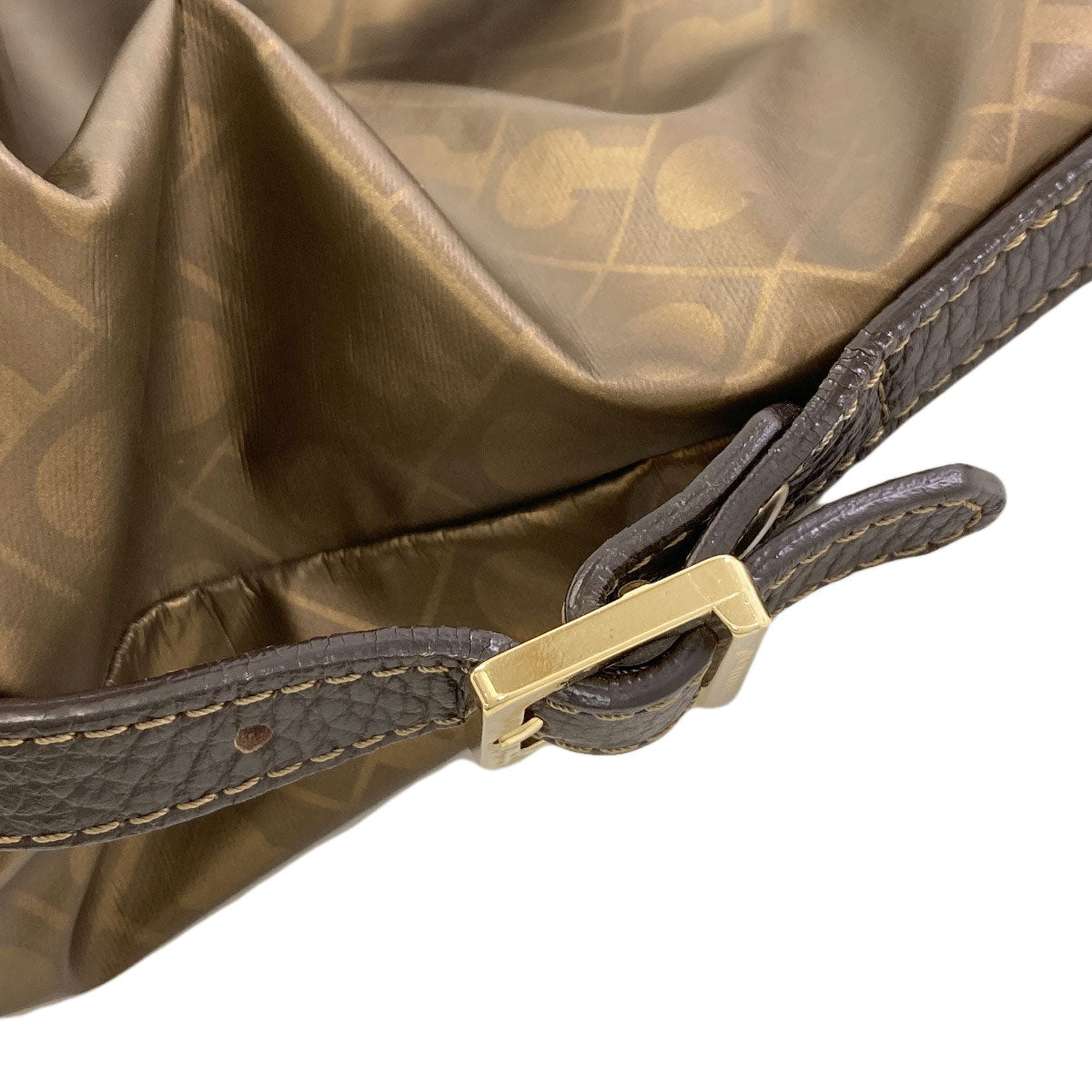 GHERARDINI Logo motif softy Handbag Polyester Polyurethane coatingLadies [Used]