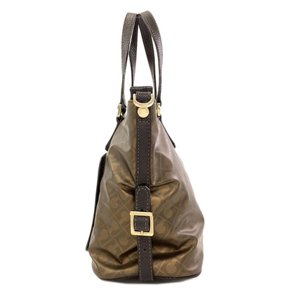 GHERARDINI Logo motif softy Handbag Polyester Polyurethane coatingLadies [Used]