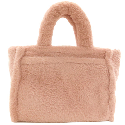 Samantha Thavasa Ribbon 2WAY Handbag Fau& Fur Ladies [Used]