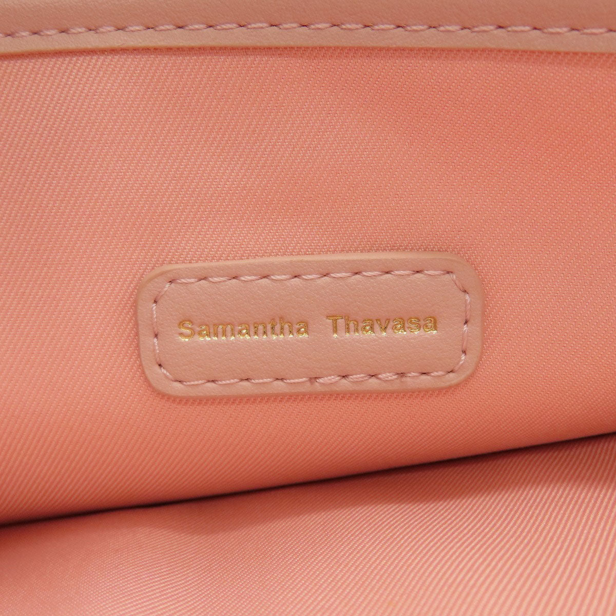 Samantha Thavasa Ribbon 2WAY Handbag Fau& Fur Ladies [Used]
