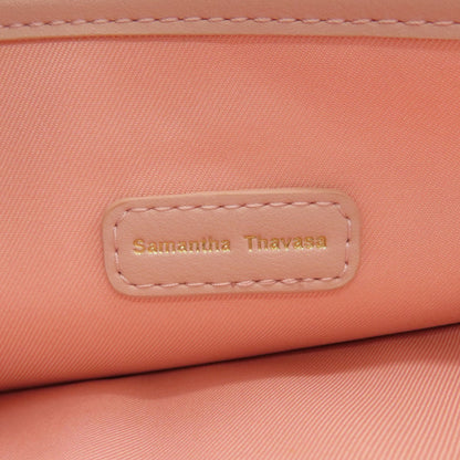 Samantha Thavasa Ribbon 2WAY Handbag Fau& Fur Ladies [Used]
