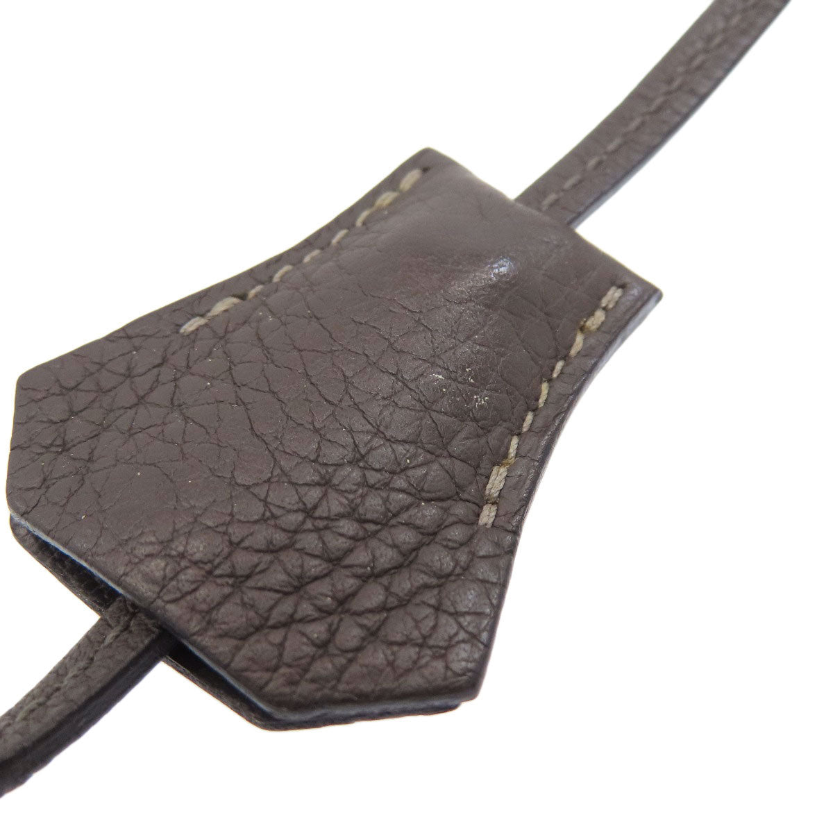 HERMES Birkin 30 SilverHardware Handbag Taurillon Clemence Ladies [Used]