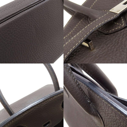 HERMES Birkin 30 SilverHardware Handbag Taurillon Clemence Ladies [Used]