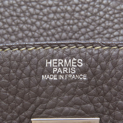 HERMES Birkin 30 SilverHardware Handbag Taurillon Clemence Ladies [Used]