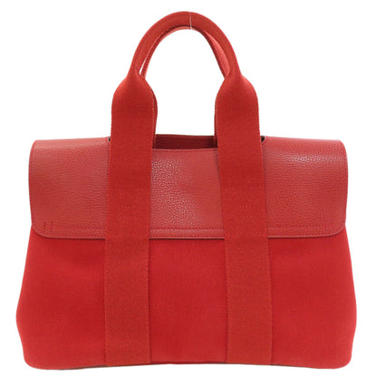 HERMES Valparaiso PM Tote Bag Canvas Ladies [Used]