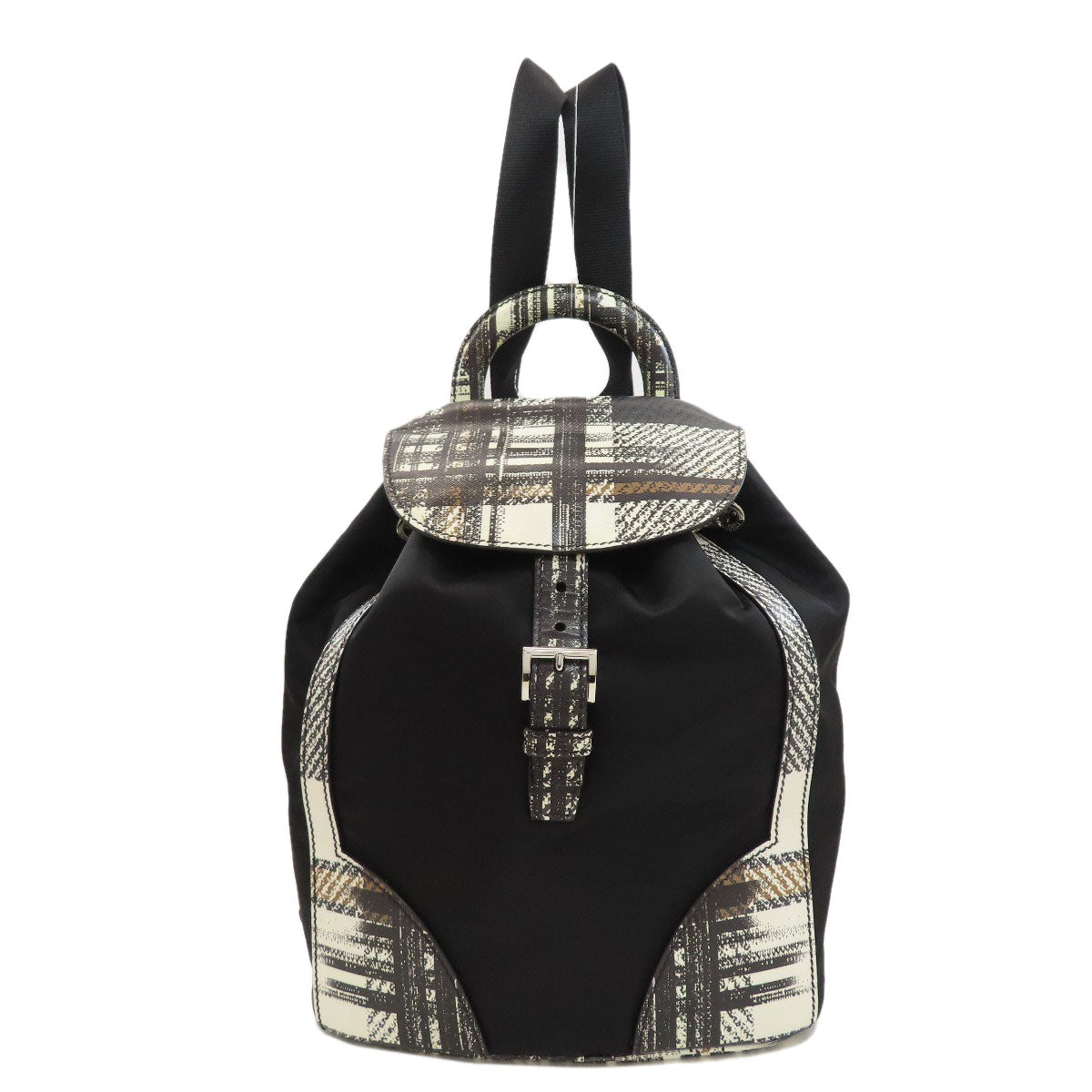 PRADA Logo Hardware Backpack Â· Daypack Nylon Ladies [Used]