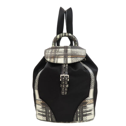 PRADA Logo Hardware Backpack Â· Daypack Nylon Ladies [Used]