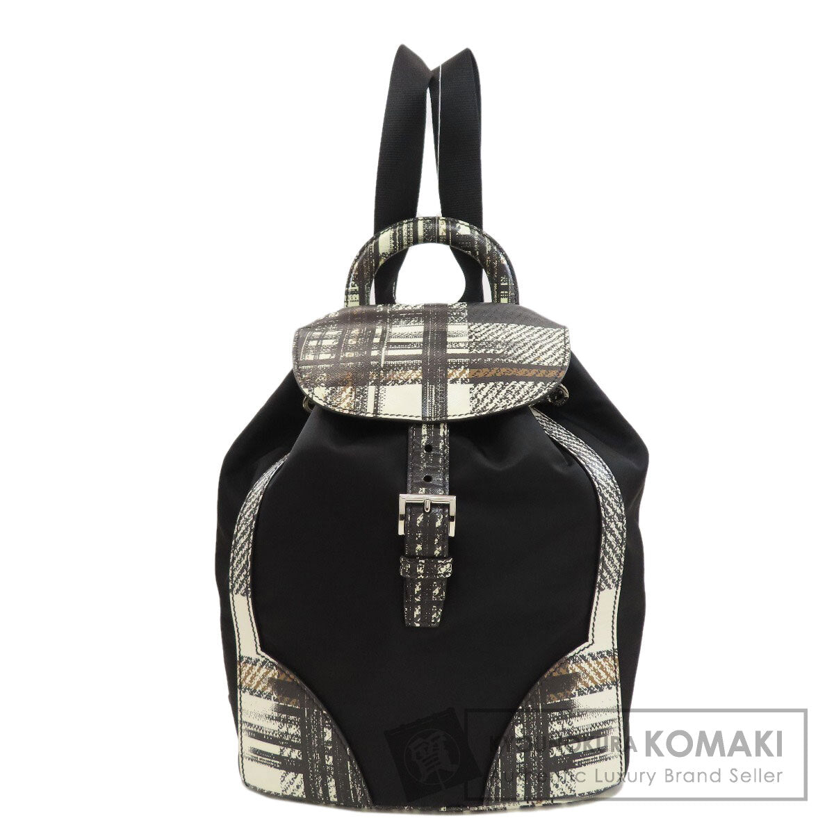 PRADA Logo Hardware Backpack Â· Daypack Nylon Ladies [Used]