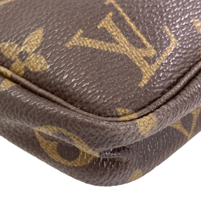 LOUIS VUITTON M40712 Pochette Accessoires Handbag Monogram canvas Ladies [Used]