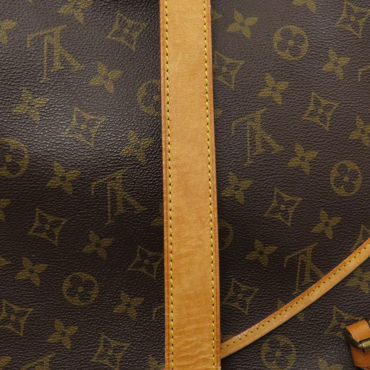 LOUIS VUITTON M42252 Saumur 43 Shoulder Bag Monogram canvas Ladies [Used]