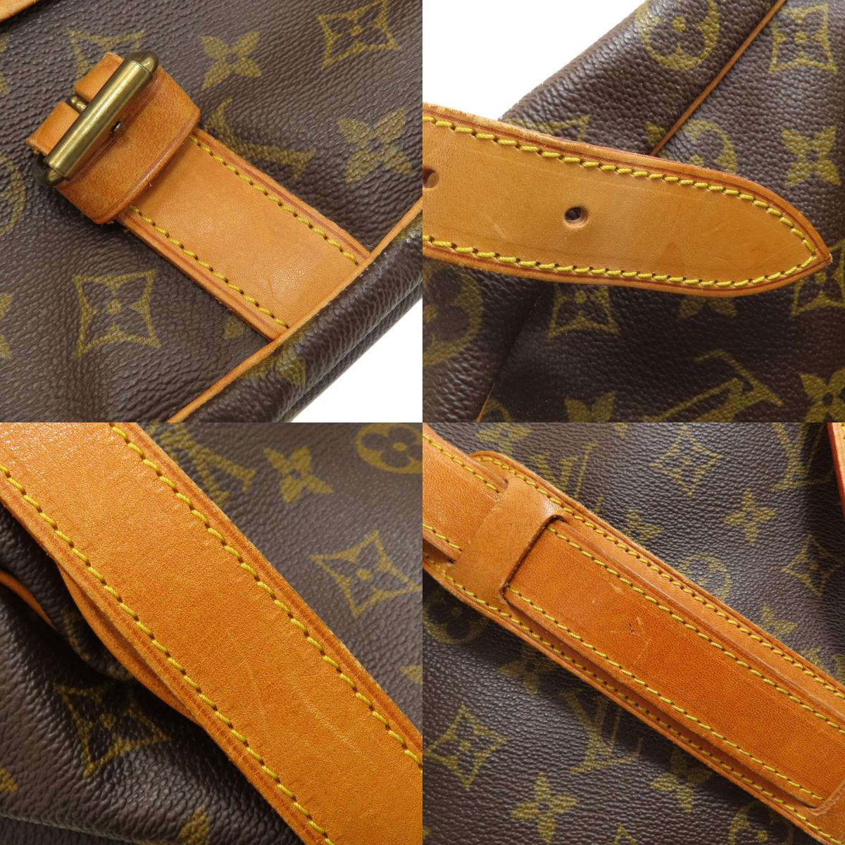 LOUIS VUITTON M42252 Saumur 43 Shoulder Bag Monogram canvas Ladies [Used]