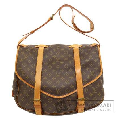 LOUIS VUITTON M42252 Saumur 43 Shoulder Bag Monogram canvas Ladies [Used]