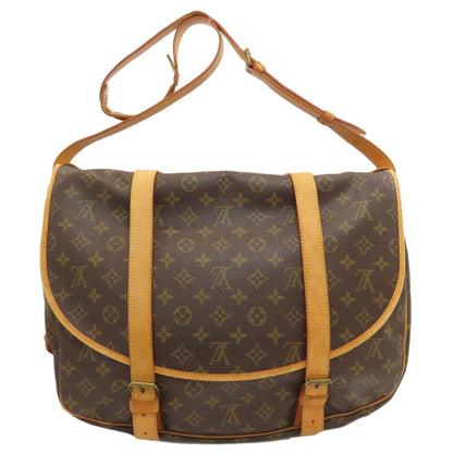 LOUIS VUITTON M42252 Saumur 43 Shoulder Bag Monogram canvas Ladies [Used]