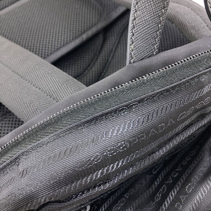 PRADA Logo Hardware Backpack Â· Daypack recycled nylon Ladies [Used]