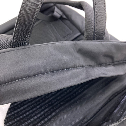 PRADA Logo Hardware Backpack Â· Daypack recycled nylon Ladies [Used]