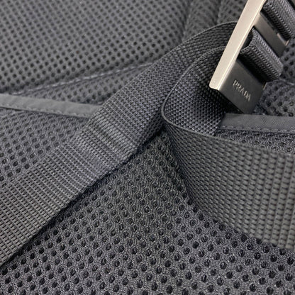 PRADA Logo Hardware Backpack Â· Daypack recycled nylon Ladies [Used]