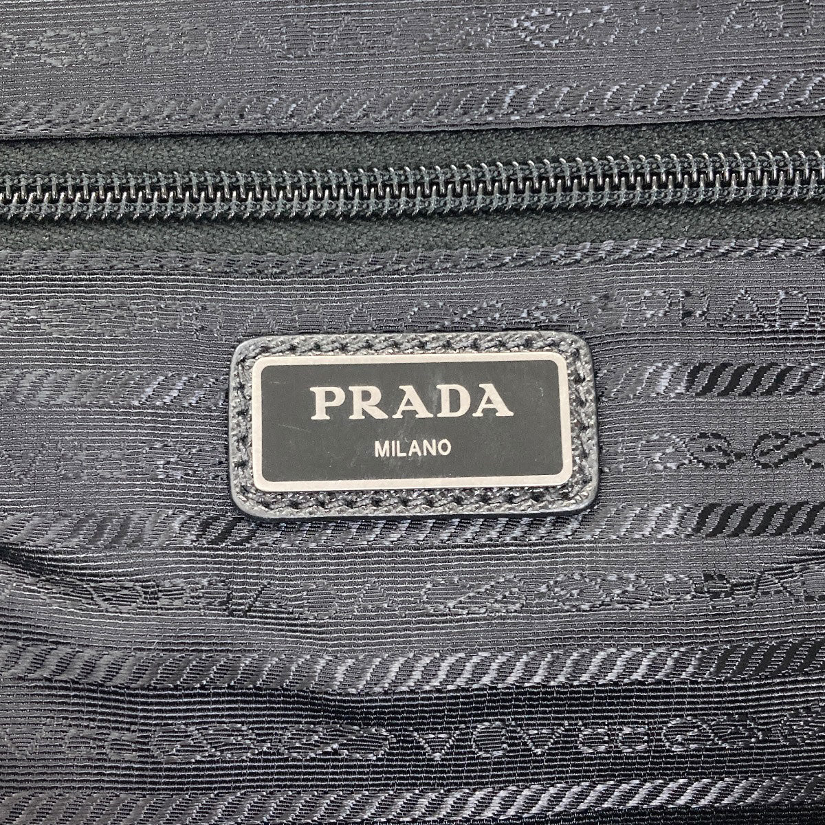 PRADA Logo Hardware Backpack Â· Daypack recycled nylon Ladies [Used]