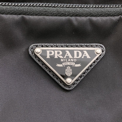 PRADA Logo Hardware Backpack Â· Daypack recycled nylon Ladies [Used]