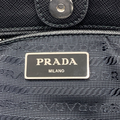 PRADA 1BG740 Logo Hardware Quilted Chain Tote 2WAY Tote Bag Nylon Ladies [Used]