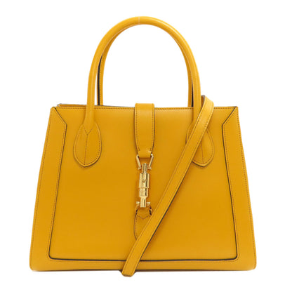 GUCCI 649016 Jackie 1961 2WAY Handbag Calf Ladies [Used]