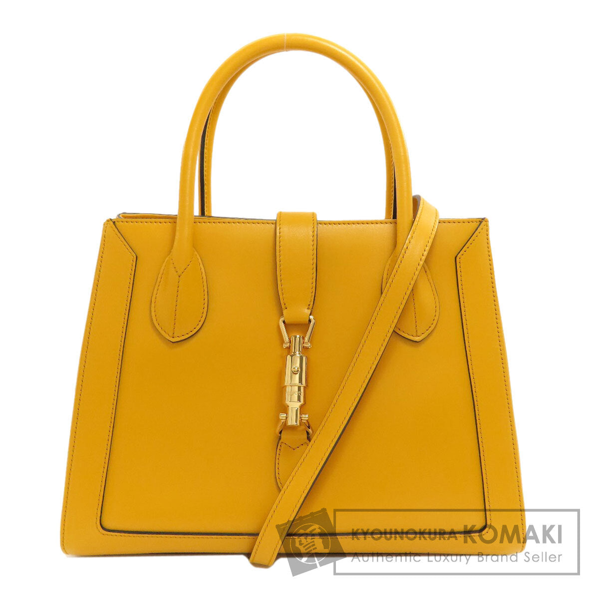 GUCCI 649016 Jackie 1961 2WAY Handbag Calf Ladies [Used]