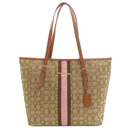 COACH F39043 Signature Tote Bag Canvas Ladies [Used]