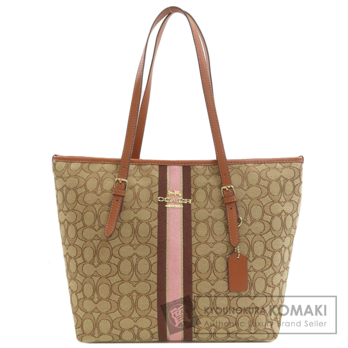 COACH F39043 Signature Tote Bag Canvas Ladies [Used]