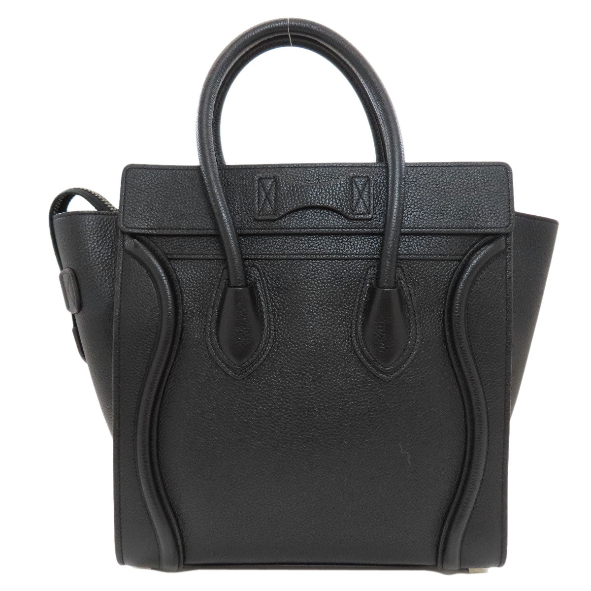 CELINE Luggage micro Handbag Calf Ladies [Used]