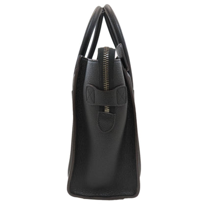 CELINE Luggage micro Handbag Calf Ladies [Used]